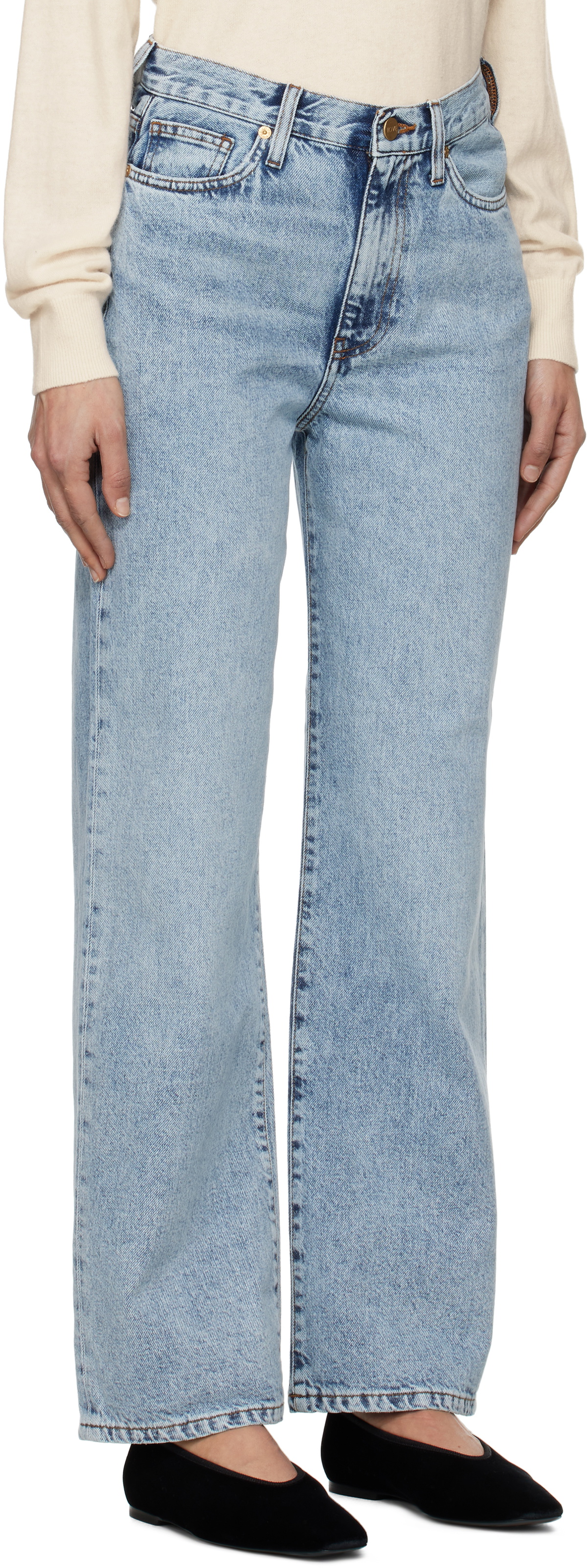 TOVE Blue Sofie Relaxed Leg Jeans