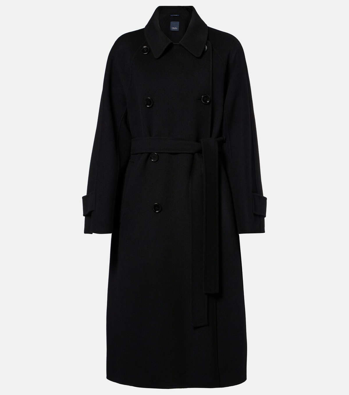 'S Max Mara Double-breasted virgin wool coat