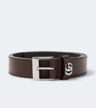 Gucci Double G leather belt