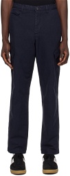 PS by Paul Smith Navy Flap Pocket Cargo Pants