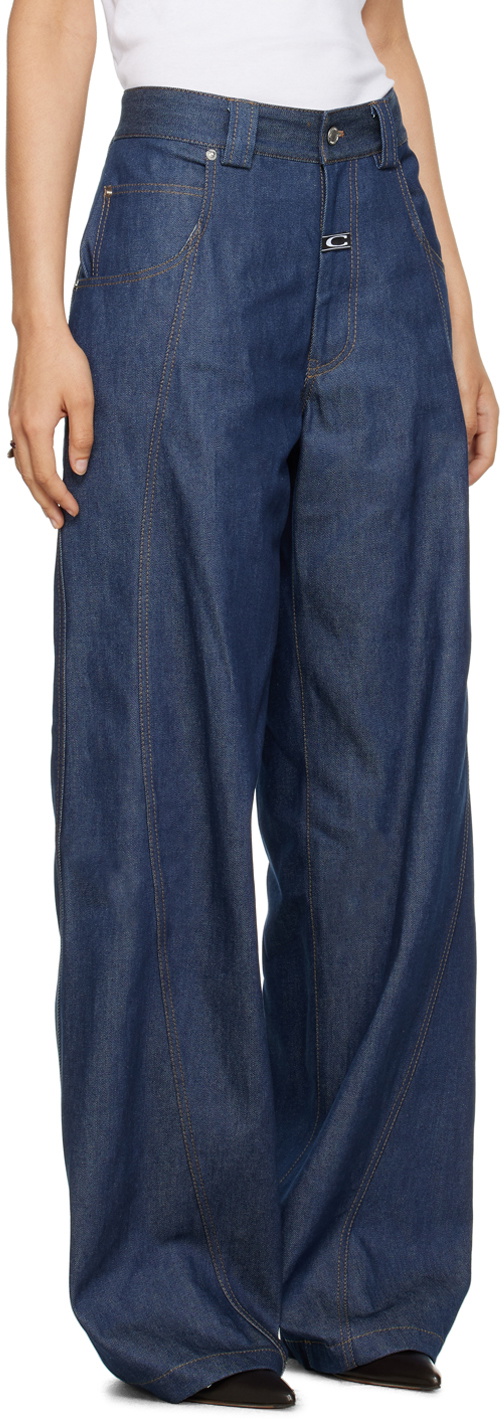 Commission Indigo Twisted Jeans