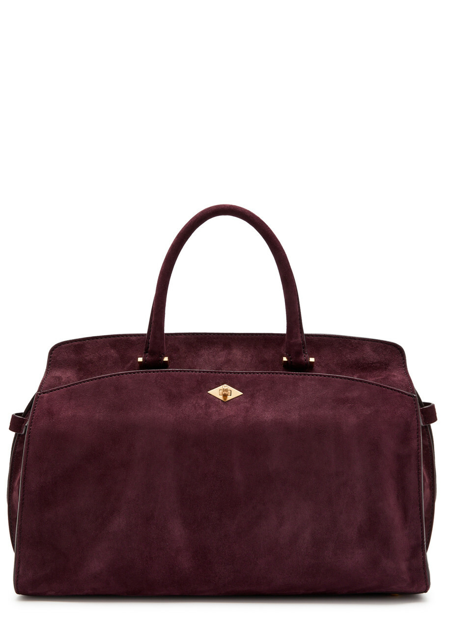 Metier Private Eye Suede Tote bag - Burgundy - One Size