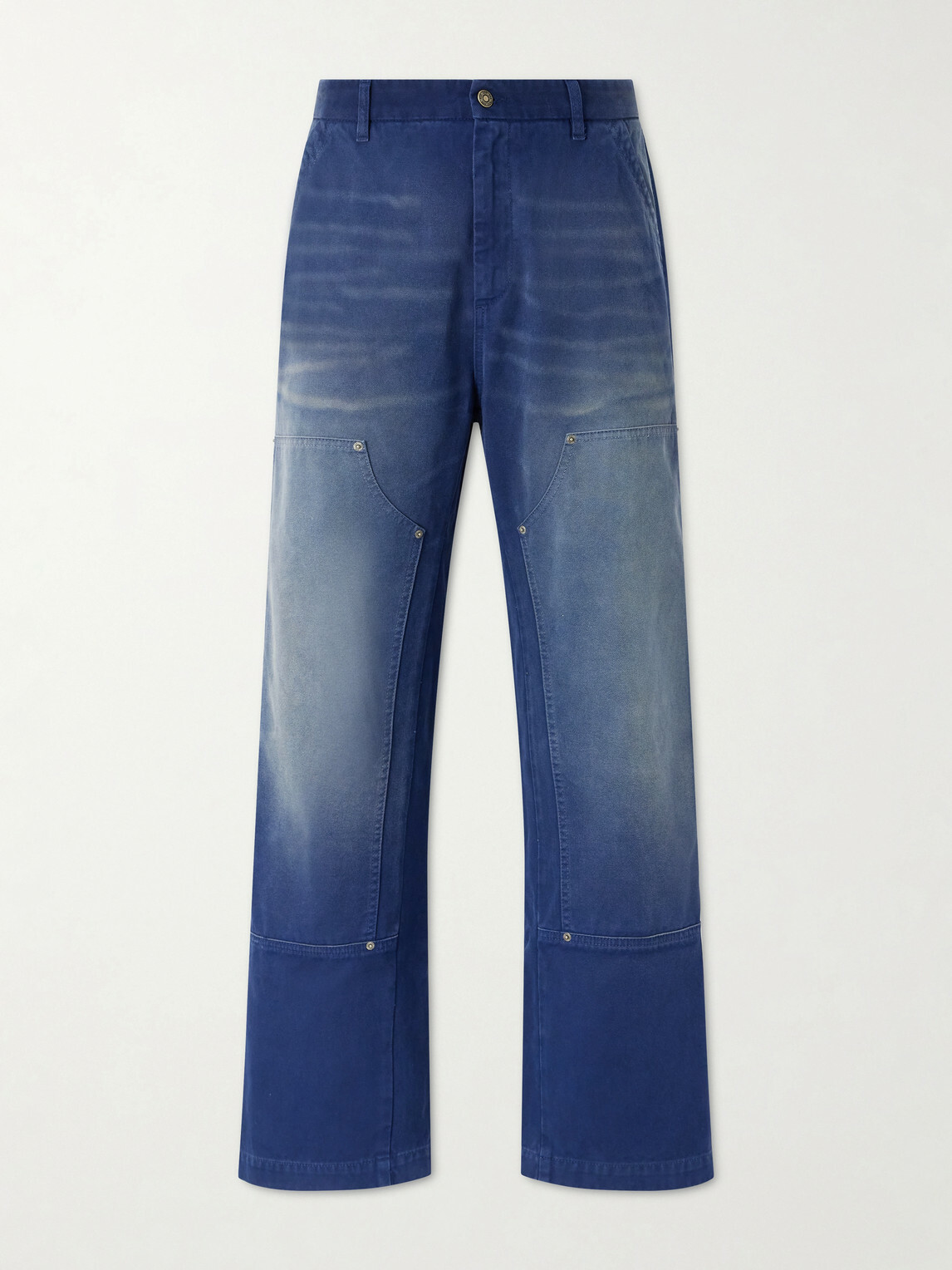 424 - Straight-Leg Double-Knee Jeans - Blue