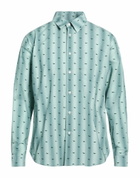 Maison Kitsuné Mens Shirt Light in Green