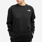 The North Face Women's Essential Crew Sweat in TNF Black