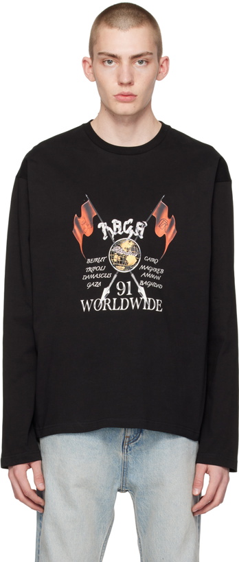 Photo: Raga Malak Black Stan Long Sleeve T-Shirt