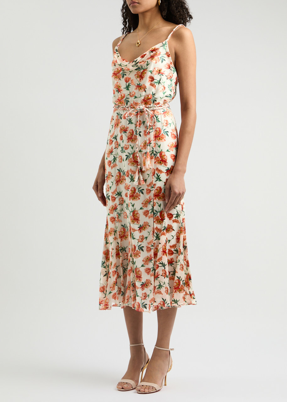 ashlyn formal high slit midi dress Ashlyn Shift Dress