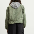 Needles Women's Engineer Jacket in Olive