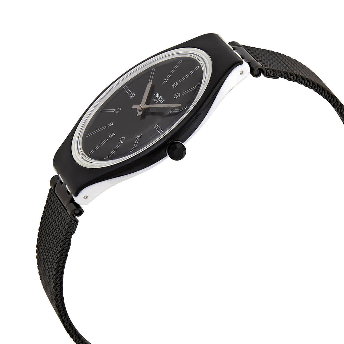 Swatch Skinotte Quartz Black Dial Ladies Watch SVOB100M