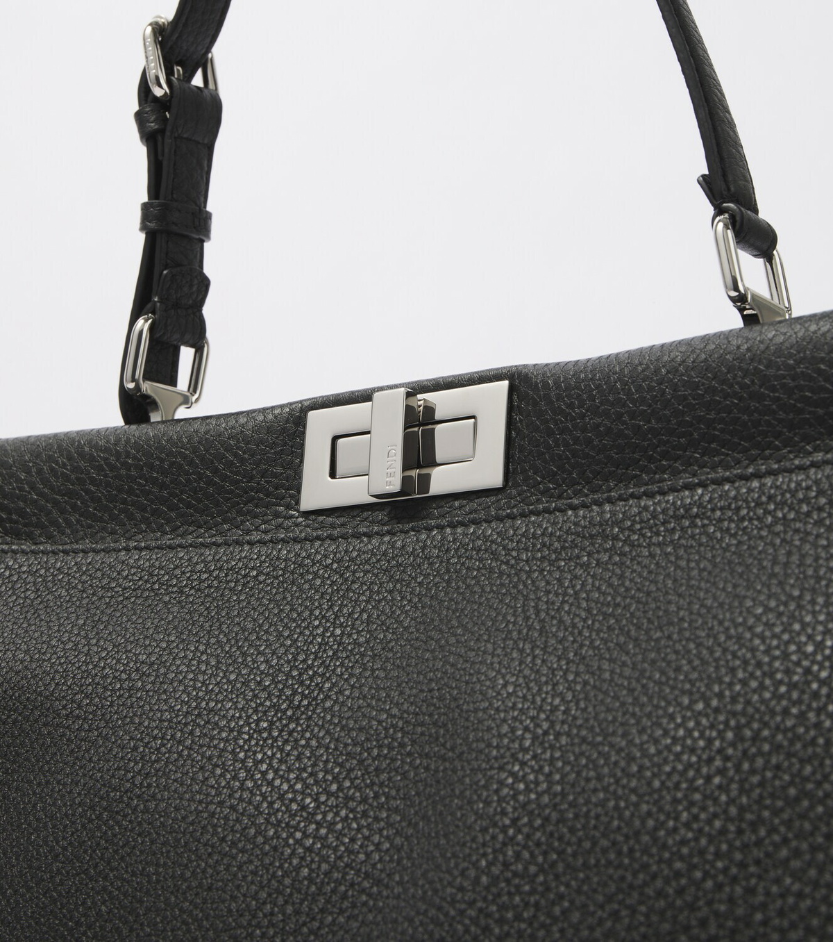 Fendi My Peekaboo® leather tote bag