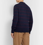 Aspesi - Striped Donegal Wool Sweater - Blue