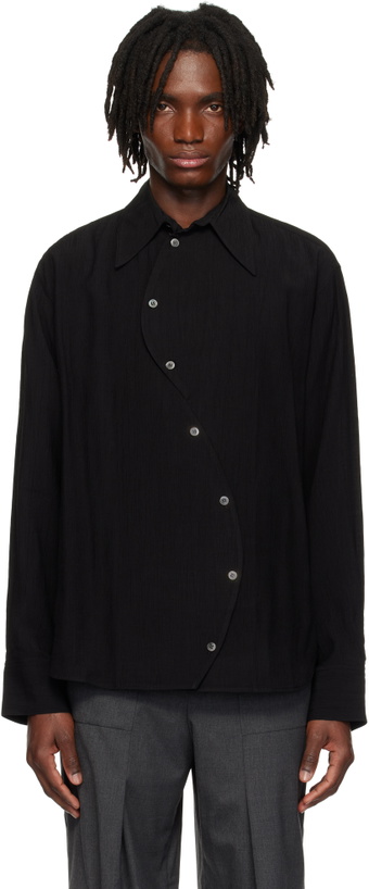 Photo: CMMAWEAR Black S-Curve Shirt