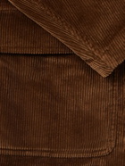 Drake's - Cotton-Corduroy Suit Blazer - Brown