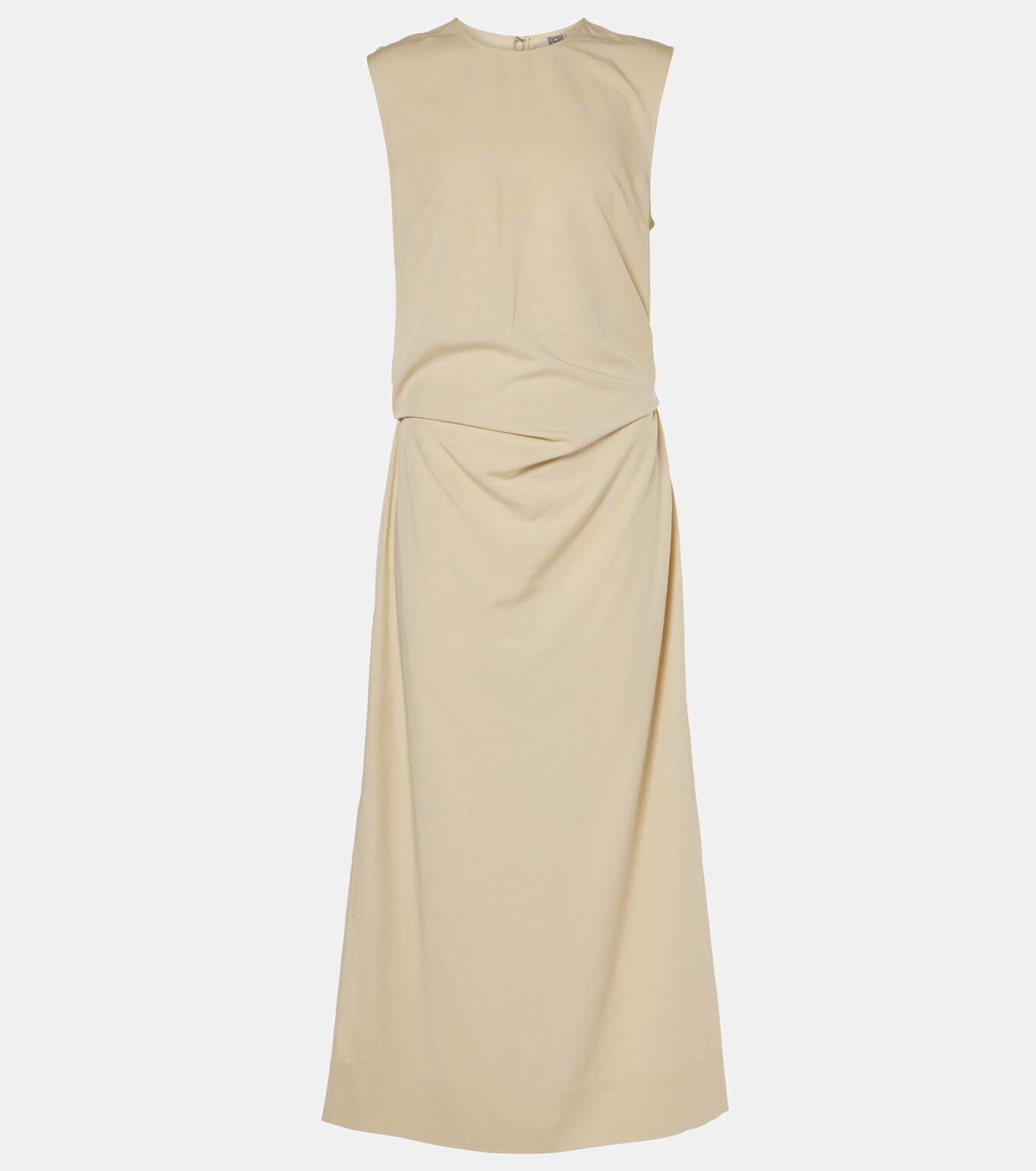 Toteme Tie-detail midi dress