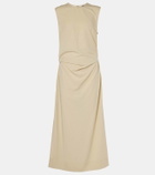 Toteme Tie-detail midi dress