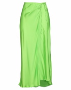 Jucca Womens Midi skirt Lime in Green