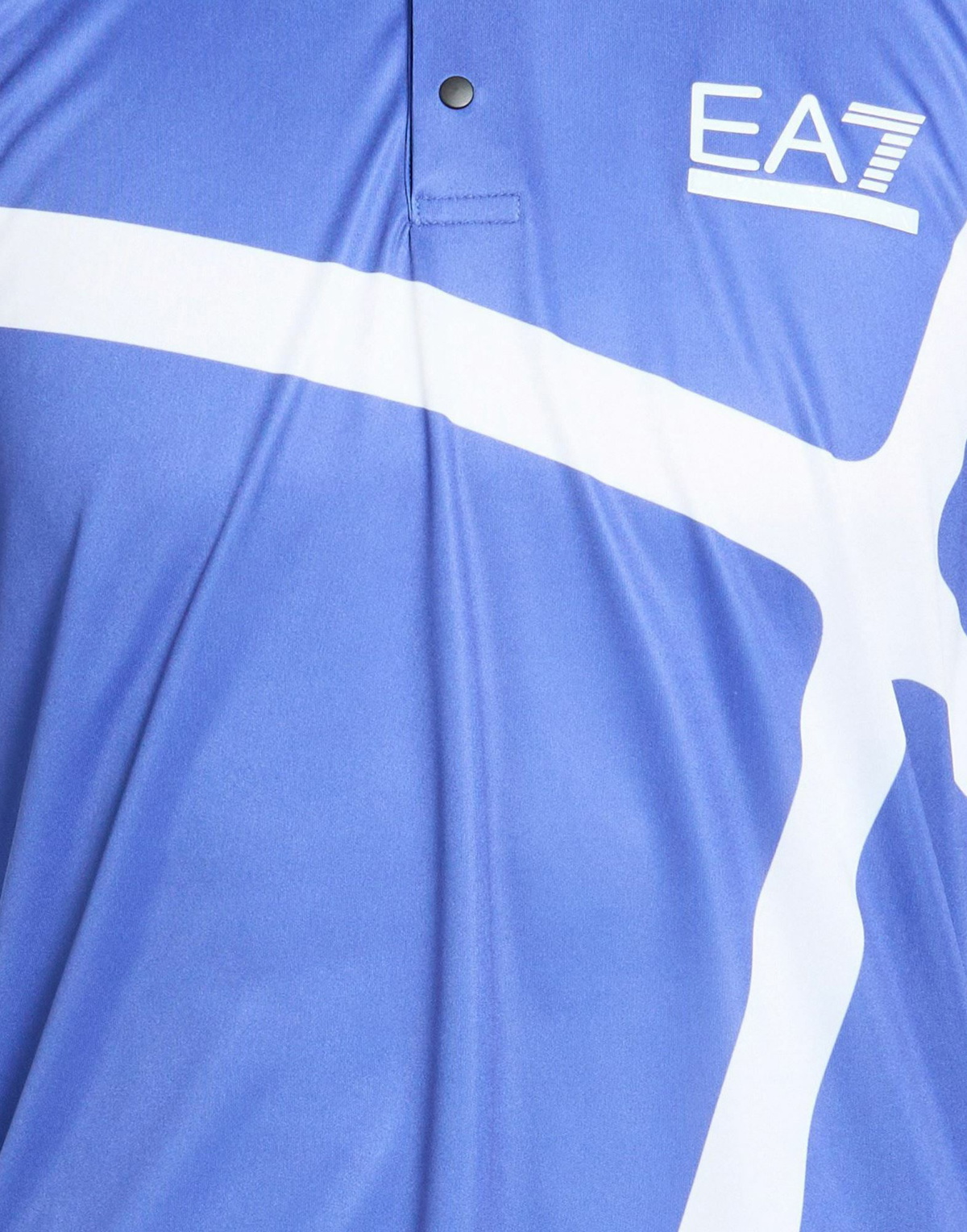 Ea7 Mens Polo shirt Azure