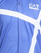 Ea7 Mens Polo shirt Azure