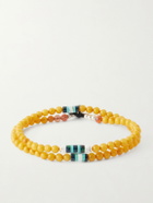 Mikia - Sterling Silver Multi-Stone Beaded Bracelet