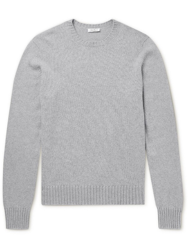 Photo: De Petrillo - Wool and Cashmere-Blend Sweater - Gray
