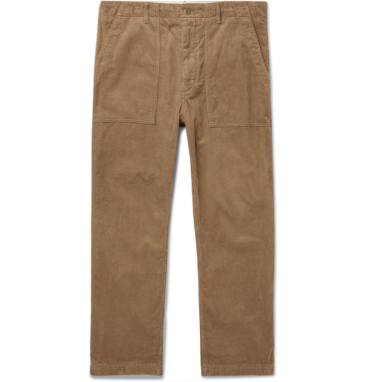 Photo: Engineered Garments - Fatigue Cotton-Corduroy Trousers - Neutrals