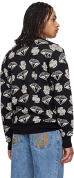 Billionaire Boys Club Black Diamonds & Dollars Knit Sweater