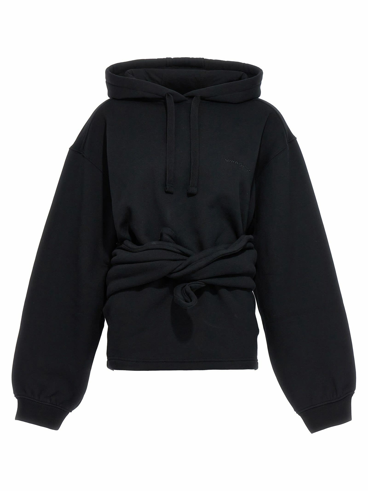 Y-Project Women's WIRE WRAP HOODIE in Grey Y/Project