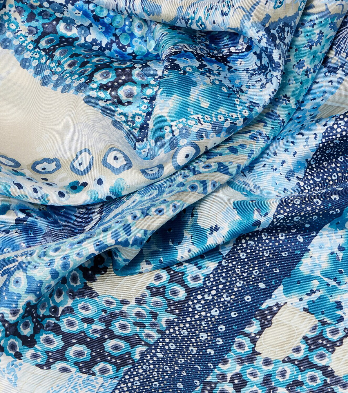 Ferragamo Printed silk scarf
