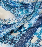 Ferragamo Printed silk scarf