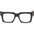 Cutler and Gross Black 1386 Square Optical Glasses