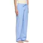 Tekla Blue Poplin Pyjama Pants