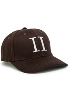 Les Deux Encore Logo-embroidered Faux Suede cap - Dark Brown - One Size