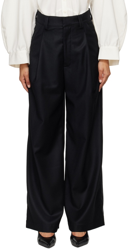 Photo: Kika Vargas Black Olympe Trousers