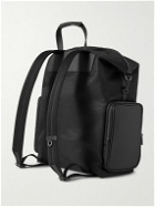 Serapian - Evoluzione Full-Grain Leather-Trimmed Twill Backpack