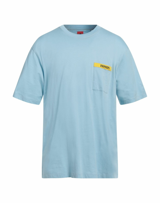 Photo: Ferrari Mens T-shirt Azure