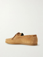 VINNY's - Boatman Suede Boat Shoes - Neutrals