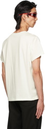 ADYAR SSENSE Exclusive White Twin Guns T-Shirt