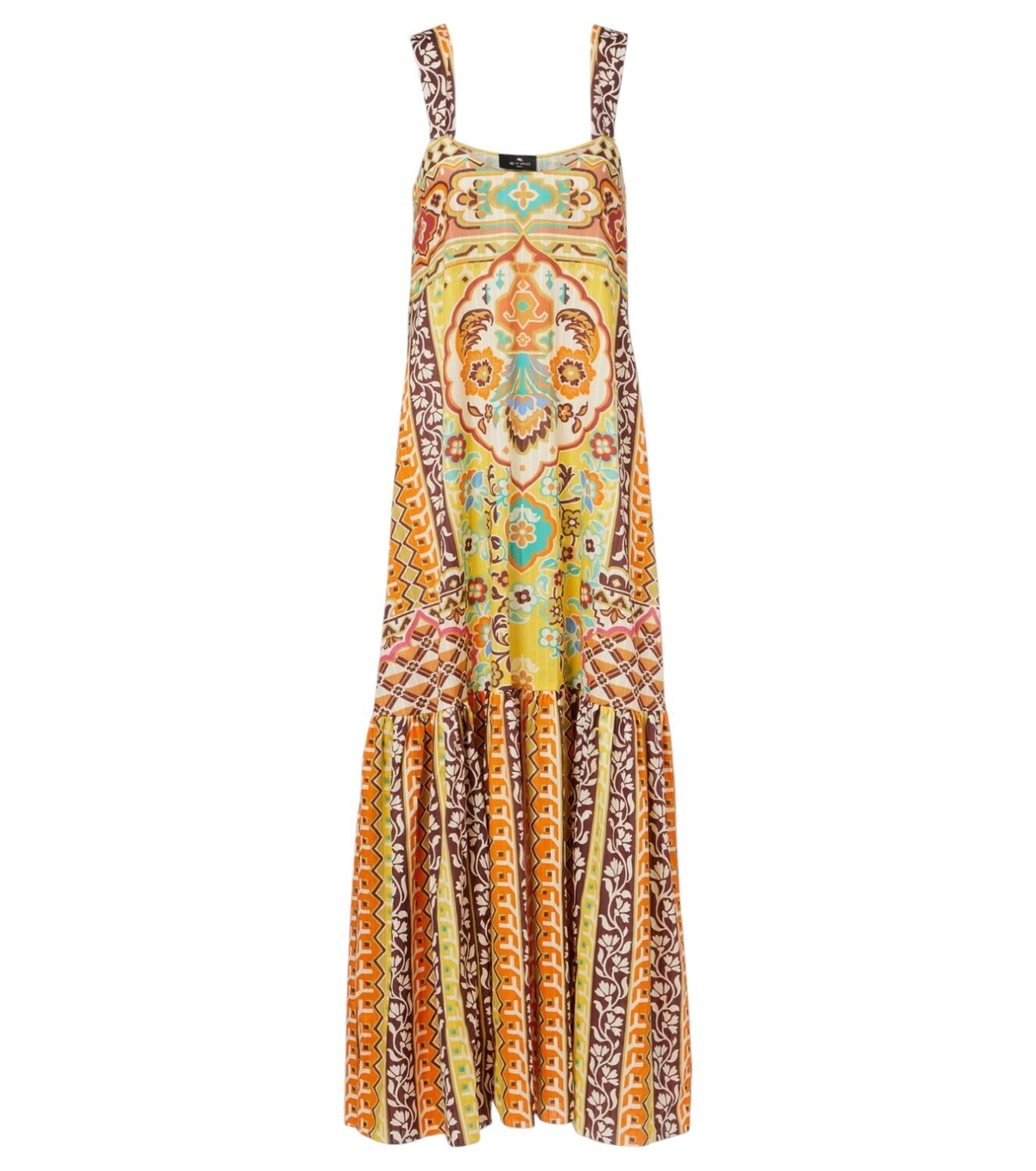 Etro - Printed cutout maxi dress Etro