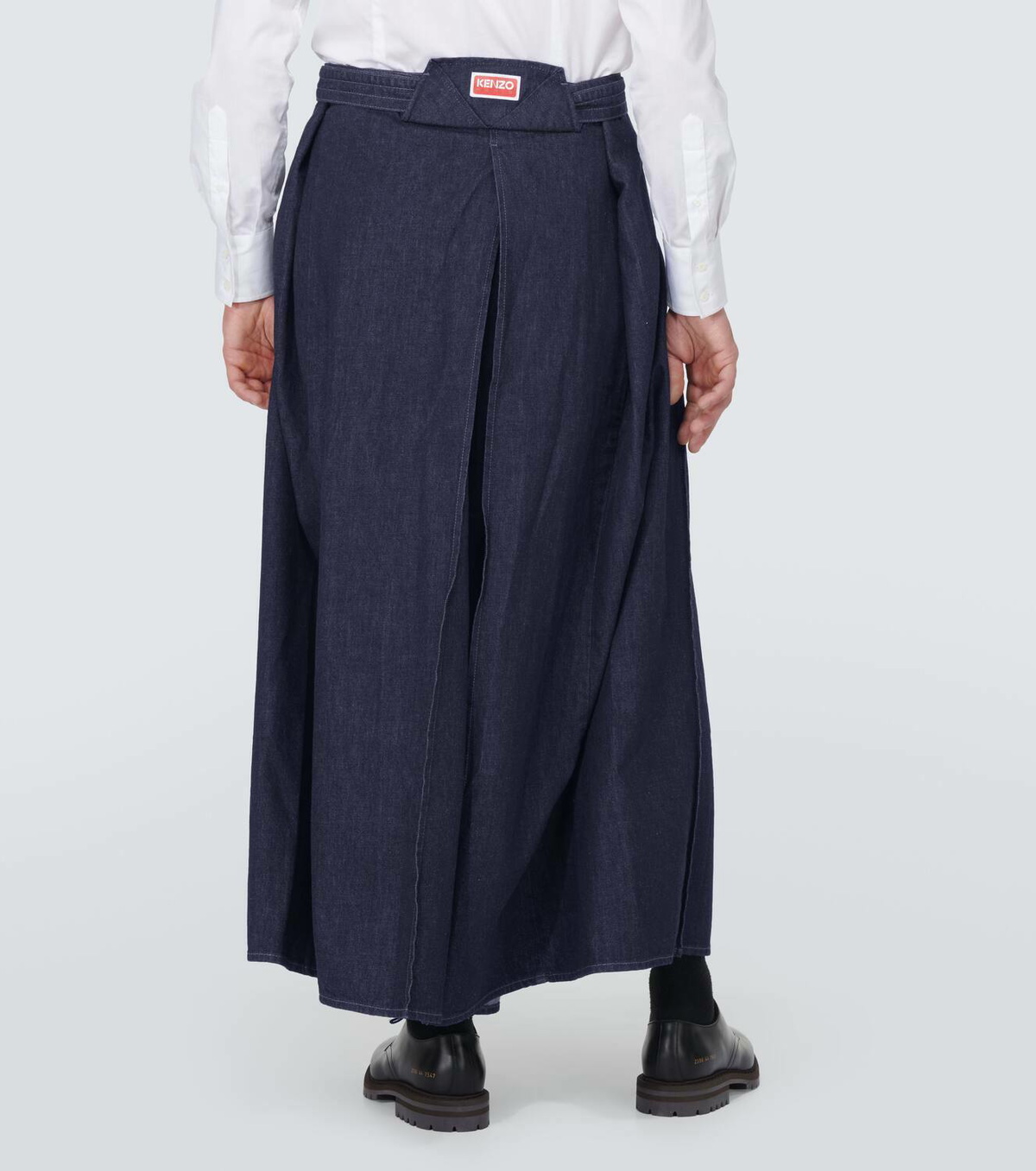 Kenzo Pleated wide-leg jeans Kenzo
