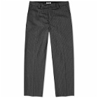 mfpen Men's Studio Trousers in Grey Black Stripe