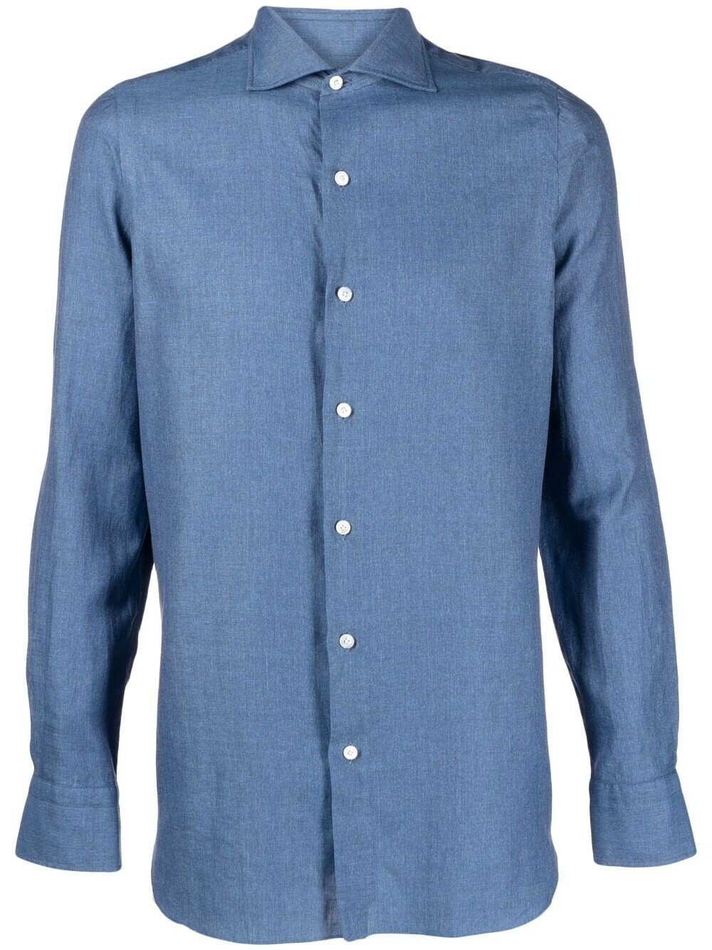 FINAMORE 1925 - Regular Fit Linen Blend Shirt
