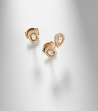 Messika My Twin 1+2 18kt rose gold earrings with diamonds