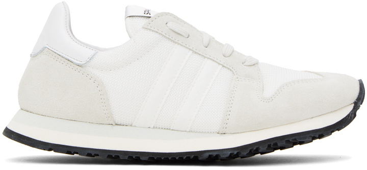 Photo: Comme des Garçons Comme des Garçons White Spalwart Edition Blaster Low Sneakers