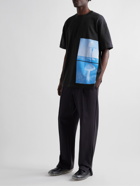 A-COLD-WALL* - Bisporus Printed Organic Cotton-Jersey T-Shirt - Black