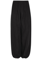Vince Pintuck Balloon-leg Woven Trousers Black