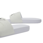 Calvin Klein Women's Monogram Slider in Bright White/Black