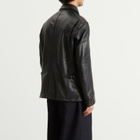 Junya Watanabe MAN Men's x Schott Leather Jacket in Black