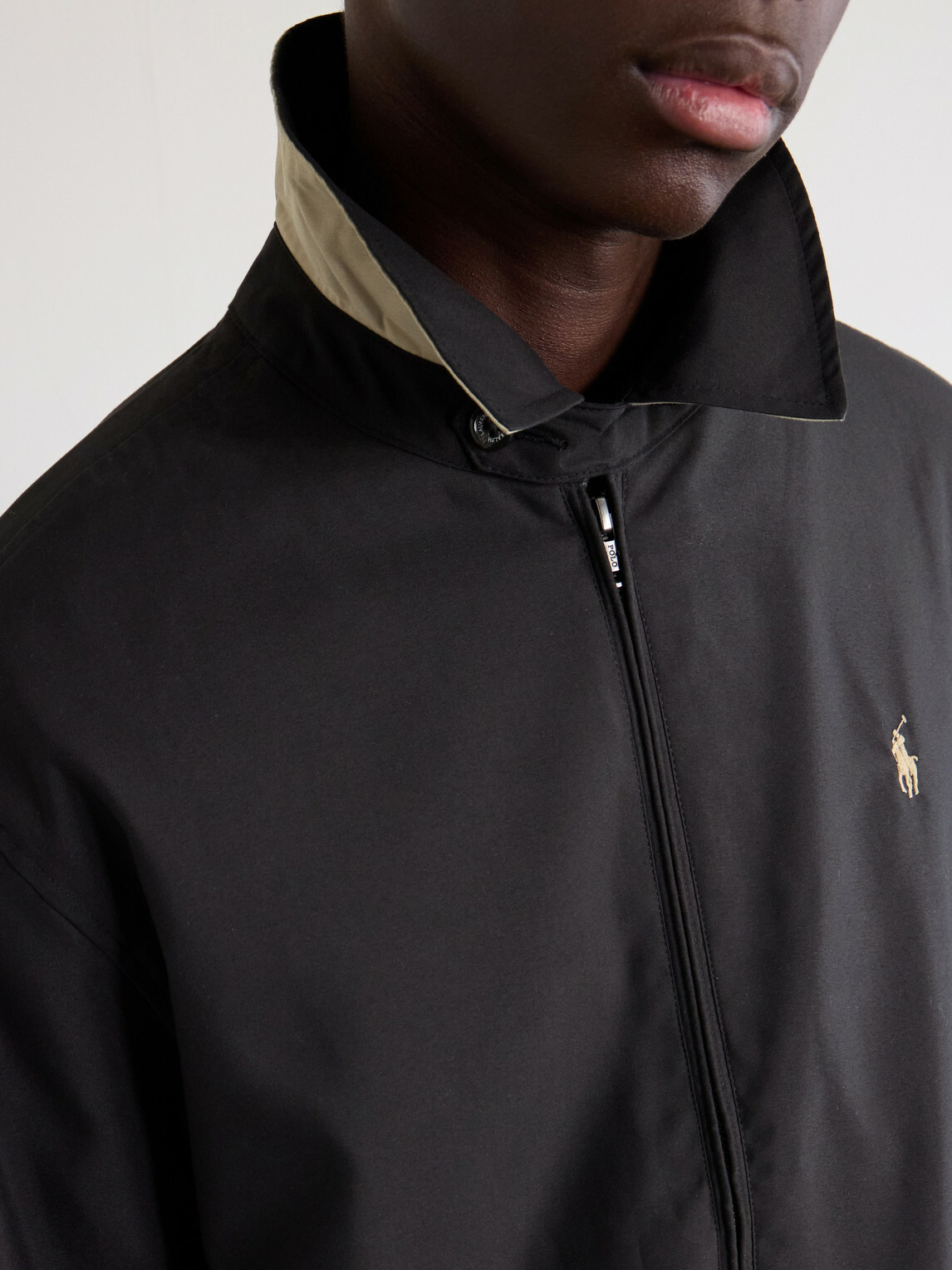 Polo Ralph Lauren - Bi-Swing Logo-Embroidered Recycled Shell Jacket - Black