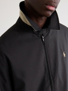 Polo Ralph Lauren - Bi-Swing Logo-Embroidered Recycled Shell Jacket - Black