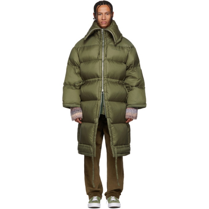 Photo: Acne Studios Green Down Long Coat